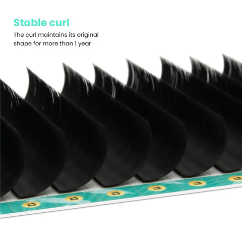 CashmereSilk-VolumeLashes0.07mm-Stablecurlwholesale premium lash extension manufacturer & retailer